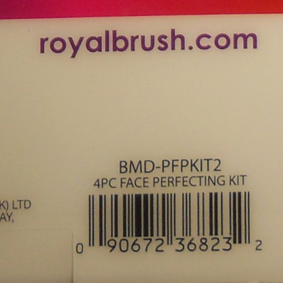 4 pc Moda Prismatic Pro Makeup Brush Kit NIB - Picture 4 of 6